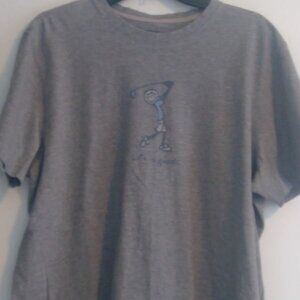 Life is Good Golf T-shirt Size L